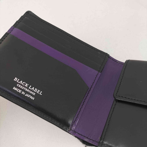 バーバリーブラックレーベル BURBERRY BLACK LABEL 二つ折り レザー メンズ