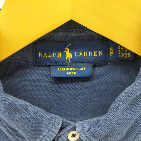 ラルフローレン RALPH LAUREN ポニー刺繍 鹿の子 BDシャツ featherweight mesh メンズ import:S