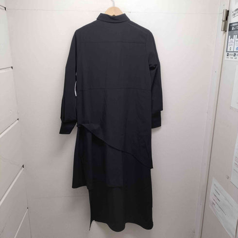 qumerry. アシンメトリーシャツワンピース レディース FREE