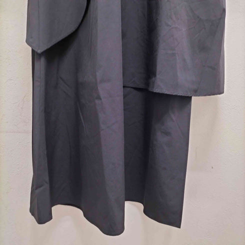 qumerry. アシンメトリーシャツワンピース レディース FREE