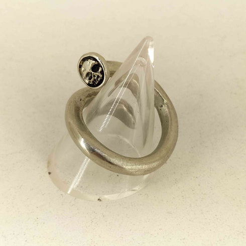 スカル 釘 リング メンズ 18号