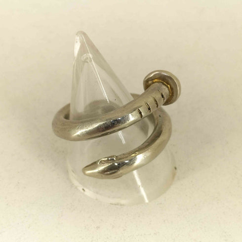 スカル 釘 リング メンズ 18号