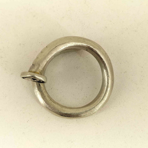 スカル 釘 リング メンズ 18号