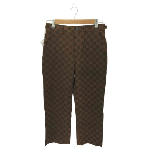 ネーム Name. チェッカーフラッグ柄 スラックス メンズ JPN:0