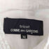 トリココムデギャルソン tricot COMME des GARCONS 16SS レーステーピングシアーコットンシャツワンピース レディース M