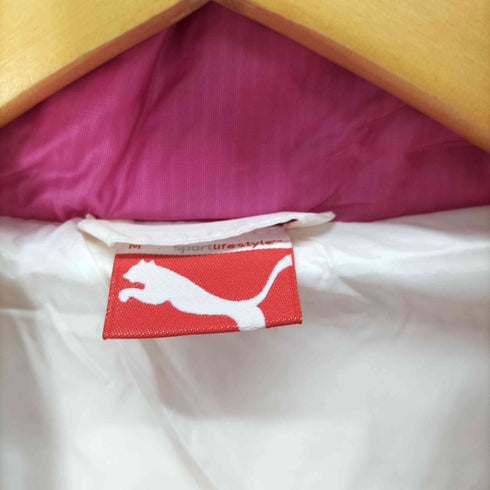 プーマ PUMA 刺繍ロゴ ダウンジャケット レディース JPN:M