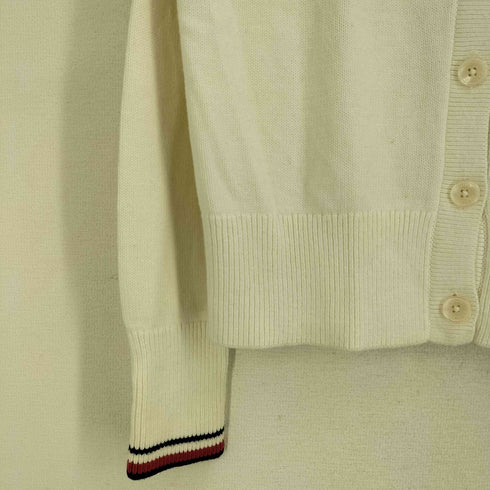 トミーヒルフィガー TOMMY HILFIGER 19AW コットン リブ カーディガン レディース import:S