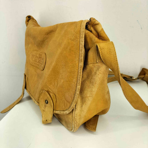 レザー ショルダー バッグ メンズ