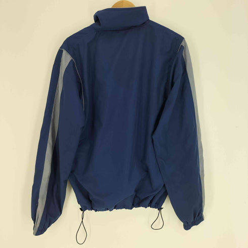 アディダス adidas 90S パフォーマンスロゴ タグ 裏地メッシュサイドライン ドローコード ナイロン ジャケット メンズ