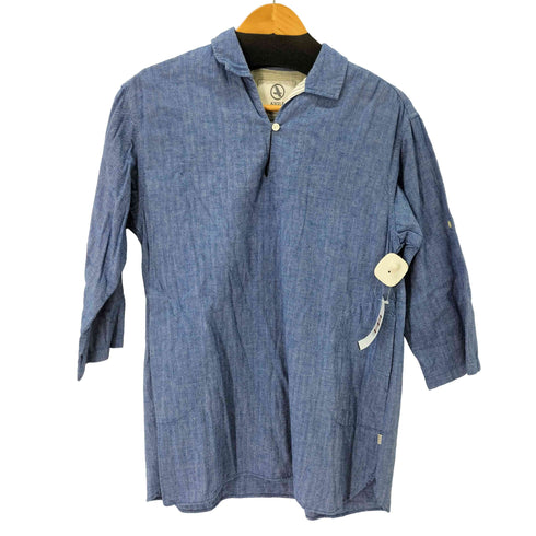 エーグル AIGLE スキッパー カプリシャツ レディース S