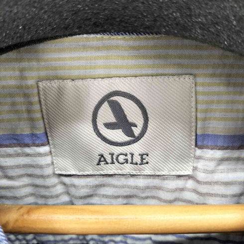 エーグル AIGLE スキッパー カプリシャツ レディース S