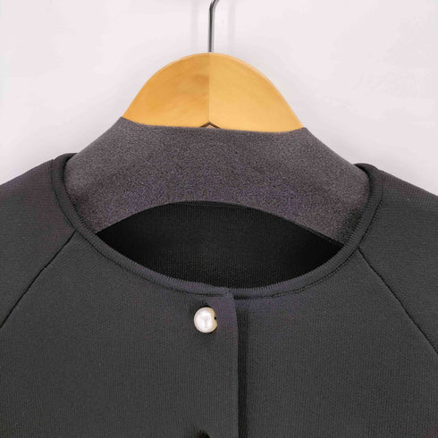 アンフィーロジユウク unfilo 自由区 BEAUTY FORM KNIT パールボタン カーディガン レディース S