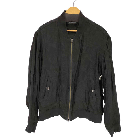 harlem rounge 総柄 レーヨンブルゾン メンズ L