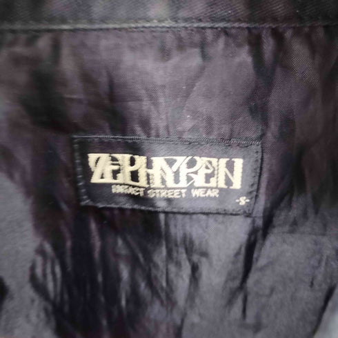 ゼファレン ZEPHYREN バックプリント スイングトップ メンズ JPN:S