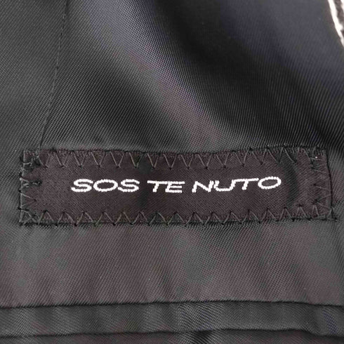 ソスタヌート SOS TE NUTO グレンチェック テーラードジャケット メンズ 46