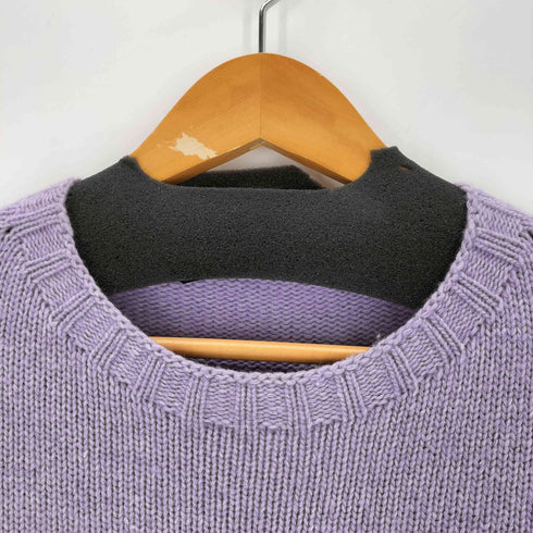 パームエンジェルス Palm Angels バックロゴラムウールニット メンズ L