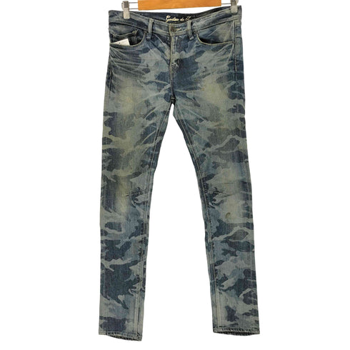 ゴスタールジフーガ GOSTAR DE FUGA カモ柄 スキニーデニム Y2K グランジ メンズ JPN:42