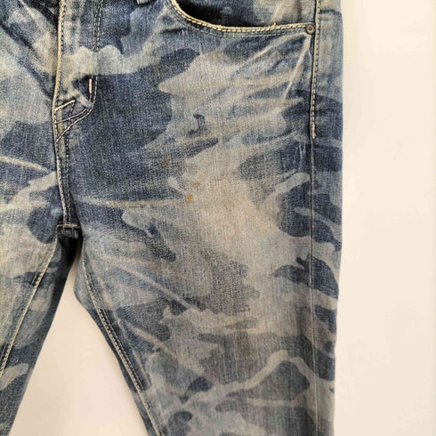ゴスタールジフーガ GOSTAR DE FUGA カモ柄 スキニーデニム Y2K グランジ メンズ JPN:42
