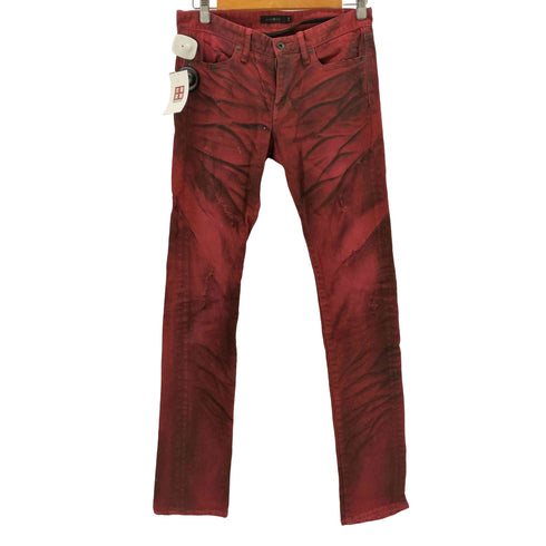 シヴァーライズ CIVARIZE ケミカルウォッシュ 加工スキニーデニム Y2K グランジ メンズ JPN:44