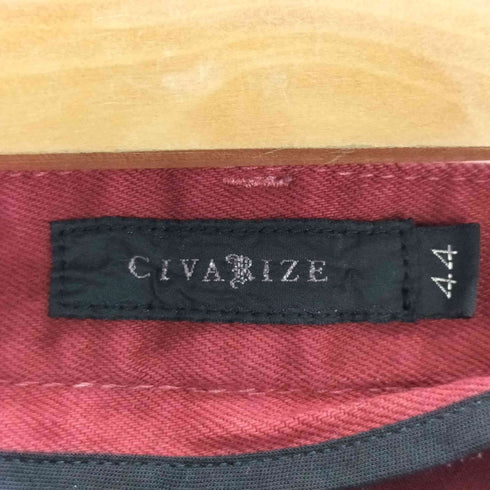 シヴァーライズ CIVARIZE ケミカルウォッシュ 加工スキニーデニム Y2K グランジ メンズ JPN:44