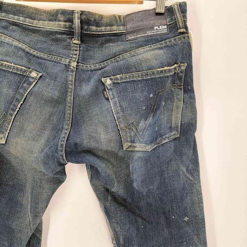PLEIN ダメージ加工デニムパンツ メンズ 2
