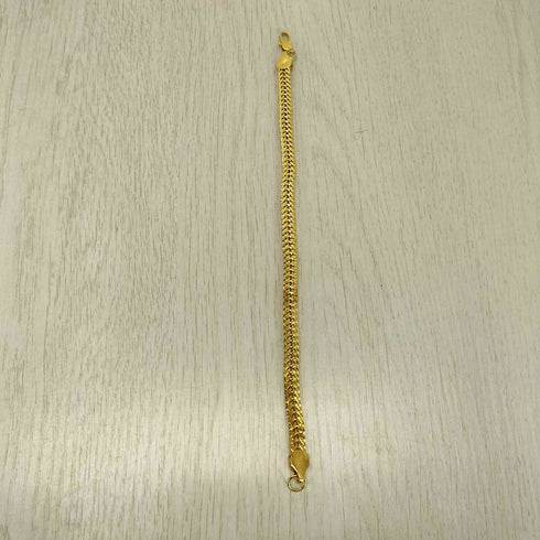 蛇腹 ブレスレット メンズ