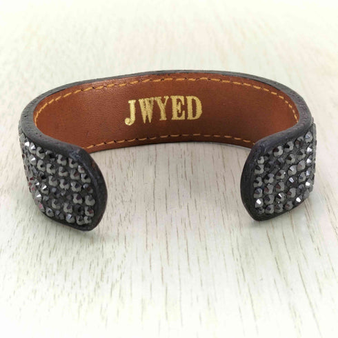 JWYED ラインストーンバングル レディース