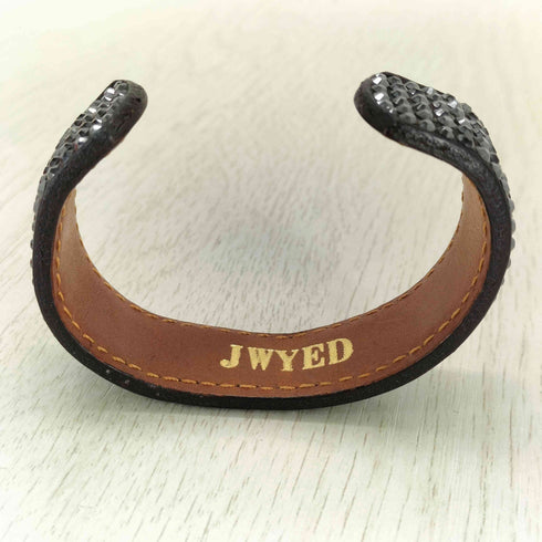 JWYED ラインストーンバングル レディース