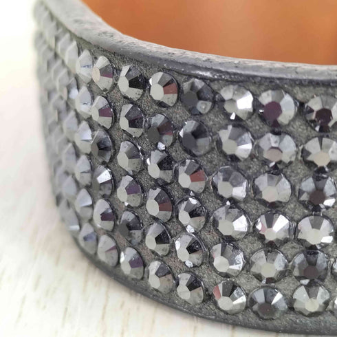 JWYED ラインストーンバングル レディース