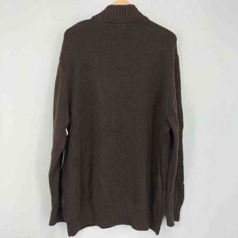 クラフトアンドバロー Croft&Barrow ハーフジップ ニット メンズ import:XXL