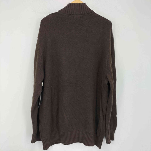 クラフトアンドバロー Croft&Barrow ハーフジップ ニット メンズ import:XXL