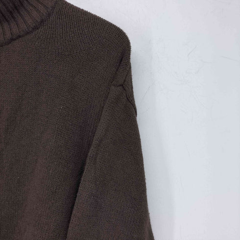 クラフトアンドバロー Croft&Barrow ハーフジップ ニット メンズ import:XXL