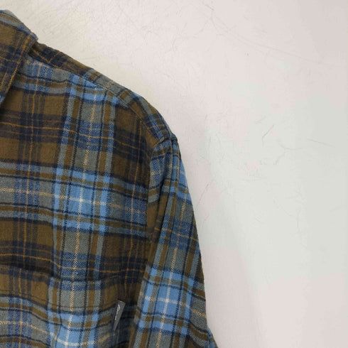 エディーバウアー Eddie Bauer チェック ネルシャツ メンズ import:L