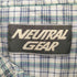 neutral gear チェックBDシャツ メンズ import:XL