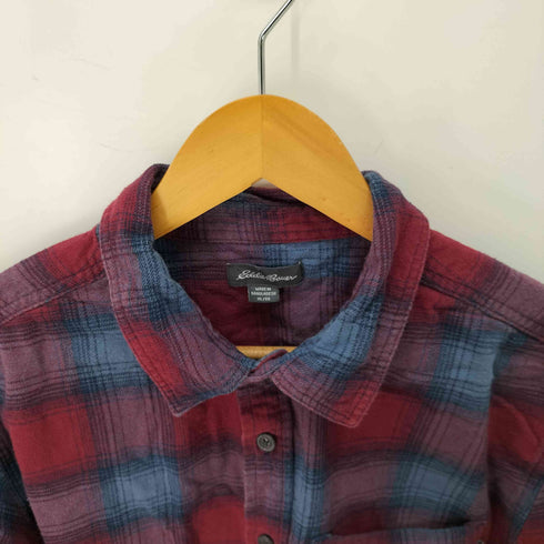 エディーバウアー Eddie Bauer オンブレ チェック ネルシャツ メンズ import:XL