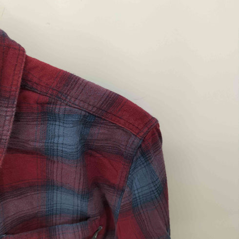 エディーバウアー Eddie Bauer オンブレ チェック ネルシャツ メンズ import:XL