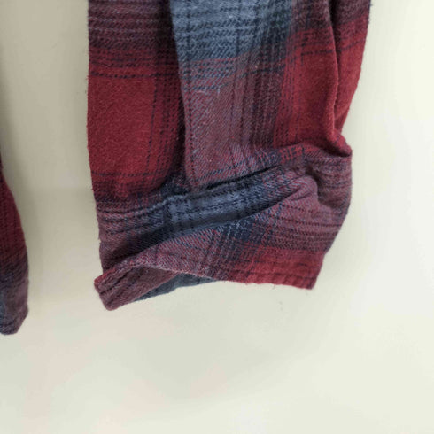 エディーバウアー Eddie Bauer オンブレ チェック ネルシャツ メンズ import:XL