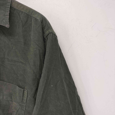 ラウンドツリーアンドヨーク roundtree&yorke コーデュロイ BDシャツ メンズ import:L