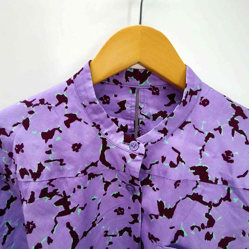ボールジー BALLSEY スプレッドフラワープリント クロップドシャツ レディース JPN:36