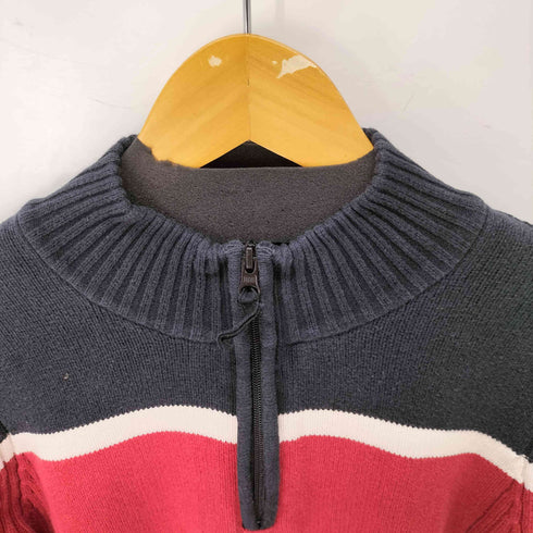 セントジョンズベイ STJOHNS BAY ハーフジップ コットンニット メンズ