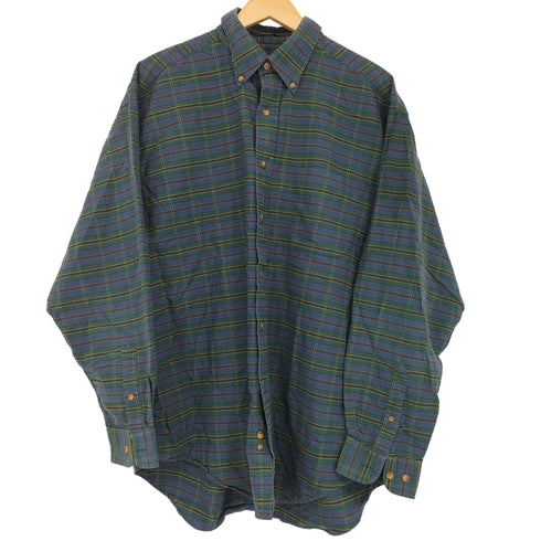 アレキサンダージュリアン ALEXANDER JULIAN チェック BDシャツ メンズ import:L