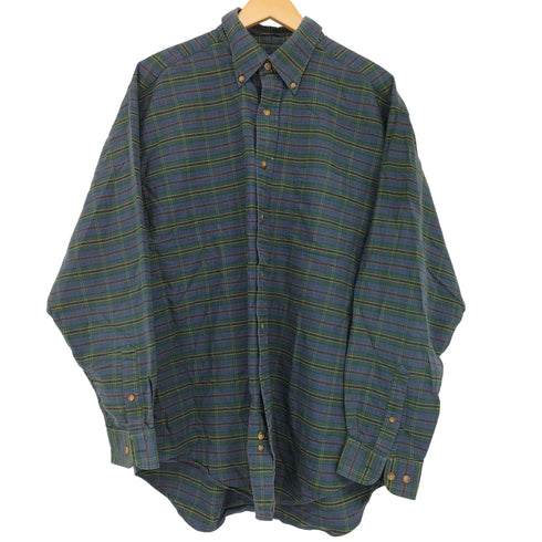 アレキサンダージュリアン ALEXANDER JULIAN チェック BDシャツ メンズ import:L