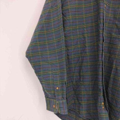 アレキサンダージュリアン ALEXANDER JULIAN チェック BDシャツ メンズ import:L