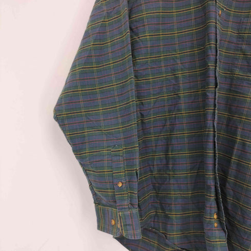 アレキサンダージュリアン ALEXANDER JULIAN チェック BDシャツ メンズ import:L