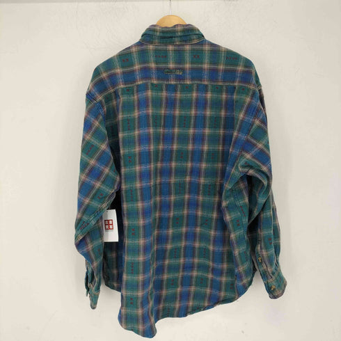 stockton オンブレ コットンネルシャツ メンズ import:XL