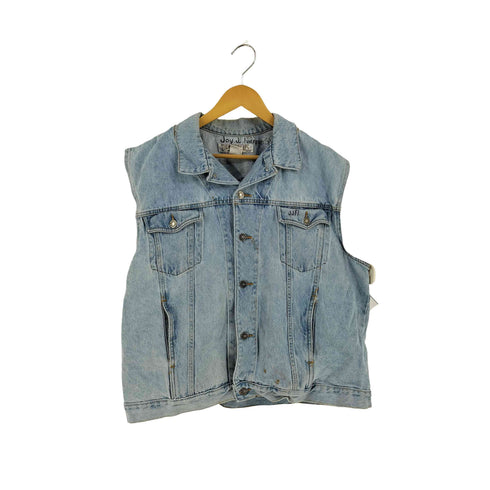 todaysnews デニムベスト メンズ import:XL