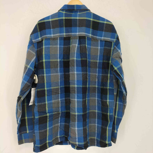 ジョンブレア JOHN BLAIR ブロックチェック レギュラーカラーシャツ メンズ import:L