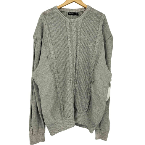 ノーティカ NAUTICA コットン ケーブルニット メンズ 3XL