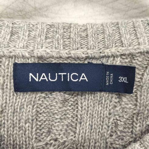 ノーティカ NAUTICA コットン ケーブルニット メンズ 3XL