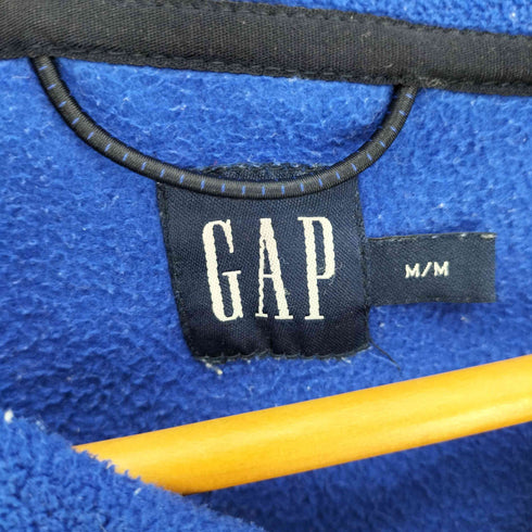 ギャップ Gap OLD 00S Vネック フリース プルオーバー メンズ import:M